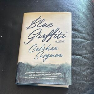 Blue Graffiti by Calahan Skogman - Blue Cover Coffee Table Book